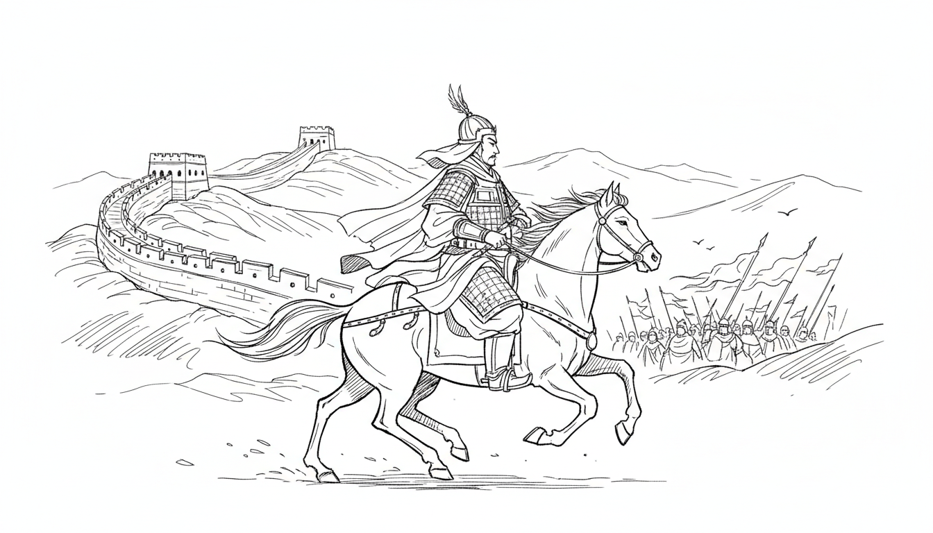 秦の統一を導いた将軍：蒙恬の輝かしい功績