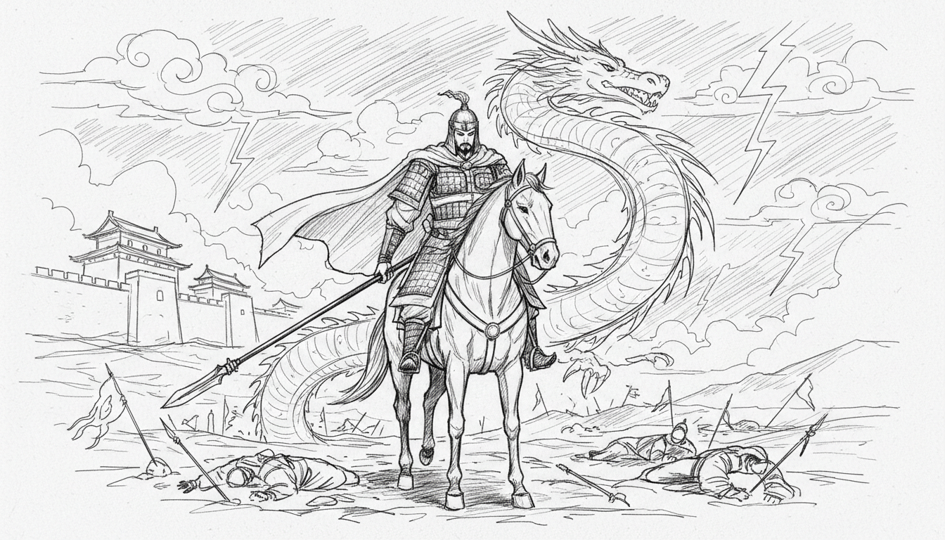 無敗の将軍の悲劇的な最期